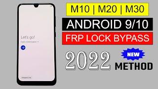 M10/M20/M30 Samsung GOOGLE/FRP BYPASS | Android 9/10 (Latest Trick 2022) 