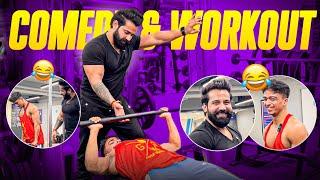 Push Workout|| Thoda Pump Aate Hi Ise Competition Khelna Hai