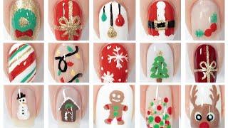 Christmas Nail Art  Cute & Fun Christmas Nail Art Designs Compilation!