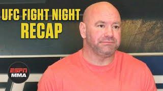 Dana White recaps Cynthia Calvillo’s win, talks Anderson Silva’s future | ESPN MMA