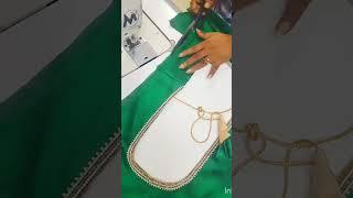 Sewing Tricks Beautiful Aari Blouse armhole edge stitching tips for beginners simple techniques #a2z