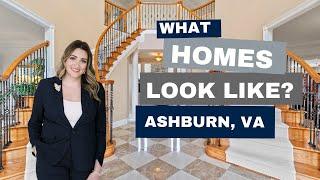 What do homes in Ashburn, Virginia look like - Single Family Home in Loudoun Valley Estates