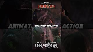 HOW TO TRAIN YOUR DRAGON LIVE ACTION VS ANIMATED