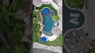 The client wanted the ultimate staycation backyard. How did we do? #insanepools #lucaslagoons #pool