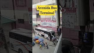 Avenida Bus Terminal in Dorotheo Jose Street Sta. Cruz, Manila