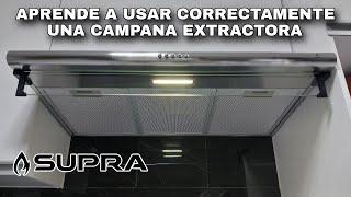 COMO USAR UNA CAMPANA EXTRACTORA DE COCINA