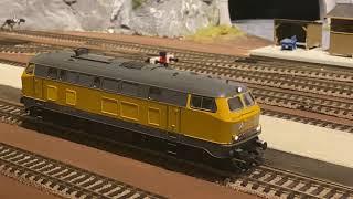 Vorstellung Roco BR 218 DB Netz w13 Sondermodell (Modellbahn Kramm)