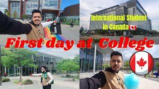 My First Day at College in Canada | College Tour | Centennial College Torronto