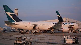 WestJet's First Boeing 767 at Calgary International Airport ᴴᴰ