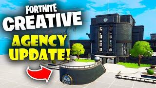 Fortnite Creative Agency Update is FINALLY Here!