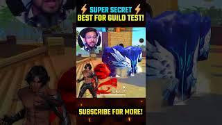 3 Secret 1v1 Characters for Guild Testin Garena Freefirel #shorts #freefire | PRI GAMING