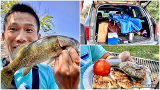 Honda Pilot Overnight Camper Trip - 32 MPG And Columbia River Fishing Catch And Cook