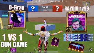 BEST FUNNYWOW GAMEPLAY WITH D-Gray AND RAYDIN1v991VS1 GUN GAME DEATH MATCHSAMSUNG,A7,A8,J4J5,36