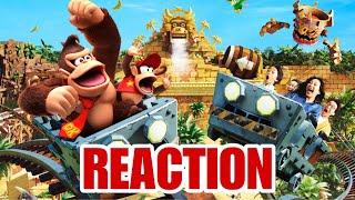 Donkey Kong Country Universal Grand Opening Reaction