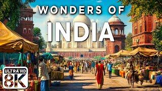 WONDERS OF INDIA | Top 15 Must Visit Places In India | Travel Documentary 8K