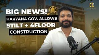 Stilt + 4 Floors Construction Update in Gurgaon | Latest Real Estate News 2024