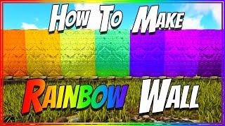 How To Make Rainbow Force Wall In Ark Survival Evolved