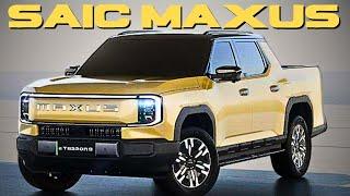 SAIC Maxus Unveils New Mid-Large All-Electric Pickup Truck in Europe