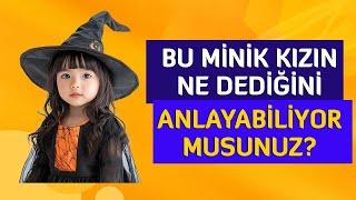 Bu Minik Kızın Ne Dediğini Anlıyor Musunuz? Fransızca A1/A2 Seviyesi