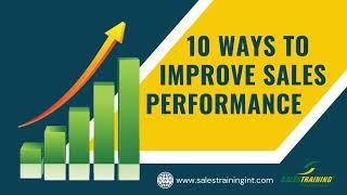 10 Ways to Improve your Teams Sales Performance