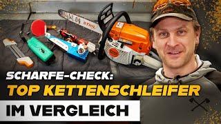 Schärfe-Check : Welcher Kettenschleifer überzeugt im Experten-Test?