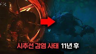감염 사태로 침몰해버린 석유 시추선을 탐사하게 된 1986년 잠수부
