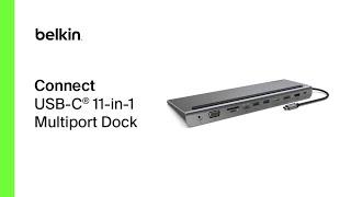 Belkin Connect USB-C 11-in-1 Multiport Dock