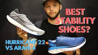 Saucony Hurricane 22 VS Hoka Arahi 4 | Stable High Cush!