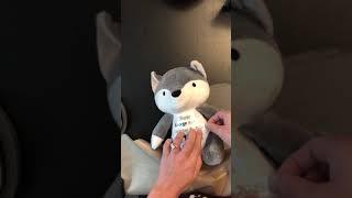 Using The Cricut EasyPress Mini to Make A Birth Stat Stuffed Animal