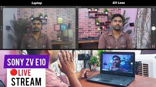 Sony ZV E10 USB Streaming | Sony Camera Webcam | Live Streaming Settings | Hindi