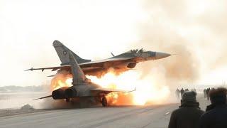 5 minute ago!  the first Ukrainian F-16 Squadron to engage in fierce combat with Russian MIG-29 pilo