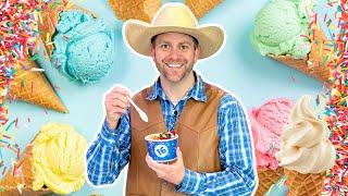 Visit the Ice Cream Shop | Frozen Yogurt Fun for Kids