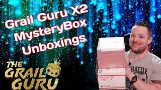 Unboxing 2X $35 Grail Guru Mystery Boxes + Top Hit Pull