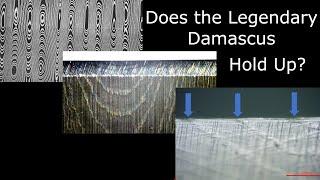 Damascus vs. Super Steels - Testing a Dozen Different Damascus Steels!