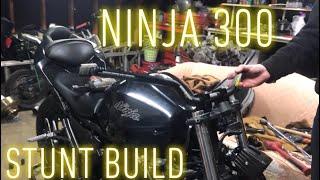 BUILDING A 2013 NINJA 300 STUNT BIKE!