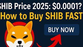 Shiba Inu Coin Price Prediction 2025: How to Buy SHIB Crypto NOW + Live Updates #shiba #crypto