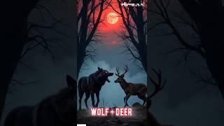 WOLF vs DEER: Who Would WIN in a Fight?#shrots #animals