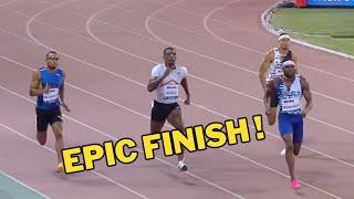 Fred Kerley with a CRAZY FINISH over 200m I 2023 Diamond League Doha