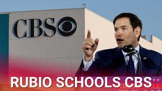Marco Rubio schools CBS during interview over Iran conflict