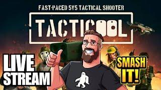 TACTICOOL LIVE STREAM GAMEPLAY WITH FATSQUATCH | 5v5 Tactical Shooter @TacticoolGame