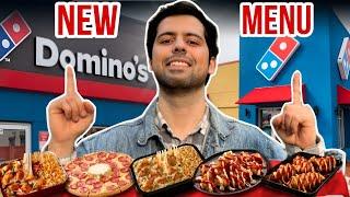 Reviewing New Menu of Domino's || Entire New Menu