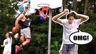 Jordan Kilganon SURPRISES players at random court!!! Reactions!