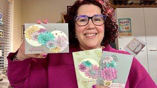 Stampin’ Up Cheerful Daisies & Unbounded Beauty Cards #stampinup #cardmaking #handmade #diy