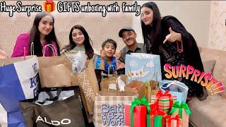 Family ko diyay Surprise Gifts-Unboxing VLOG️-Sbka itna pyara Reaction