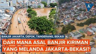 Banjir Jakarta, Depok, Tangerang dan Bekasi Kata BMKG Banjir Kiriman, dari Mana Asalnya?