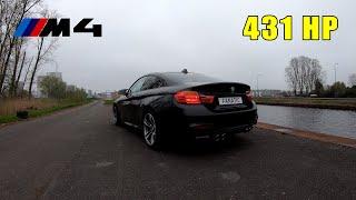 BMW M4 F82 431HP STOCK *ACCELERATIONS & MORE* POV Test Drive 4K by Fanatic Drivers