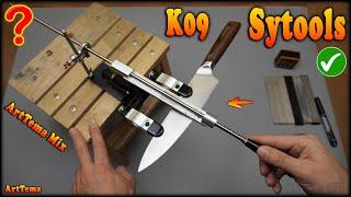 How to sharpen a knife on a Sy tools K09 to razor sharpness | For most beginners, this is enough.