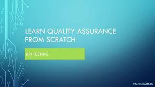 Manual QA: Testing for Beginners - API Automation with Postman - Part 22