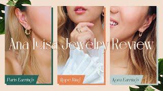 Ana Luisa Jewelry Review | Sustainable & Minimal Jewelry for your Valentine (or yourself!)