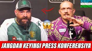 ALEKSANDR USIK VA TAYSON FYURI JANGDAN KEYINGI PRESS KONFERENSIYA! O'ZBEKCHA TARJIMA